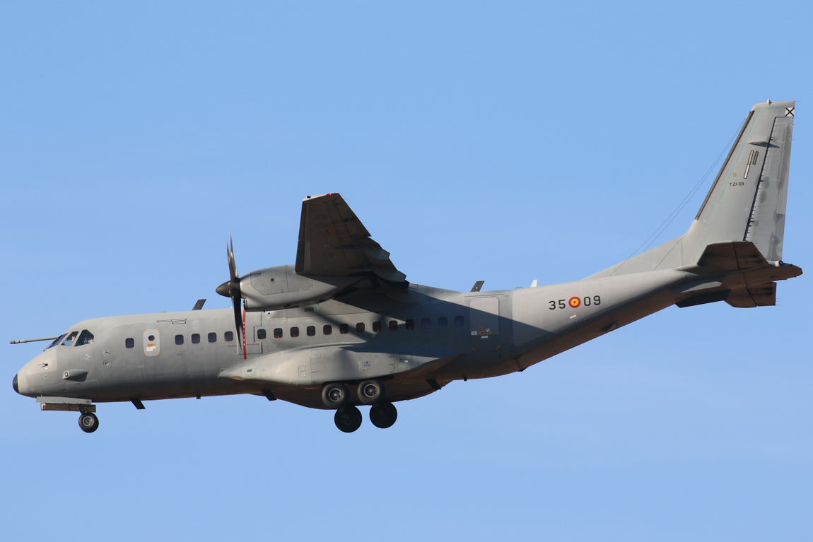 For the slow mover part during TLP 1/22, Spanish C295M T.21-09/35-09 was used. (1 March 2022, Otger van der Kooij)