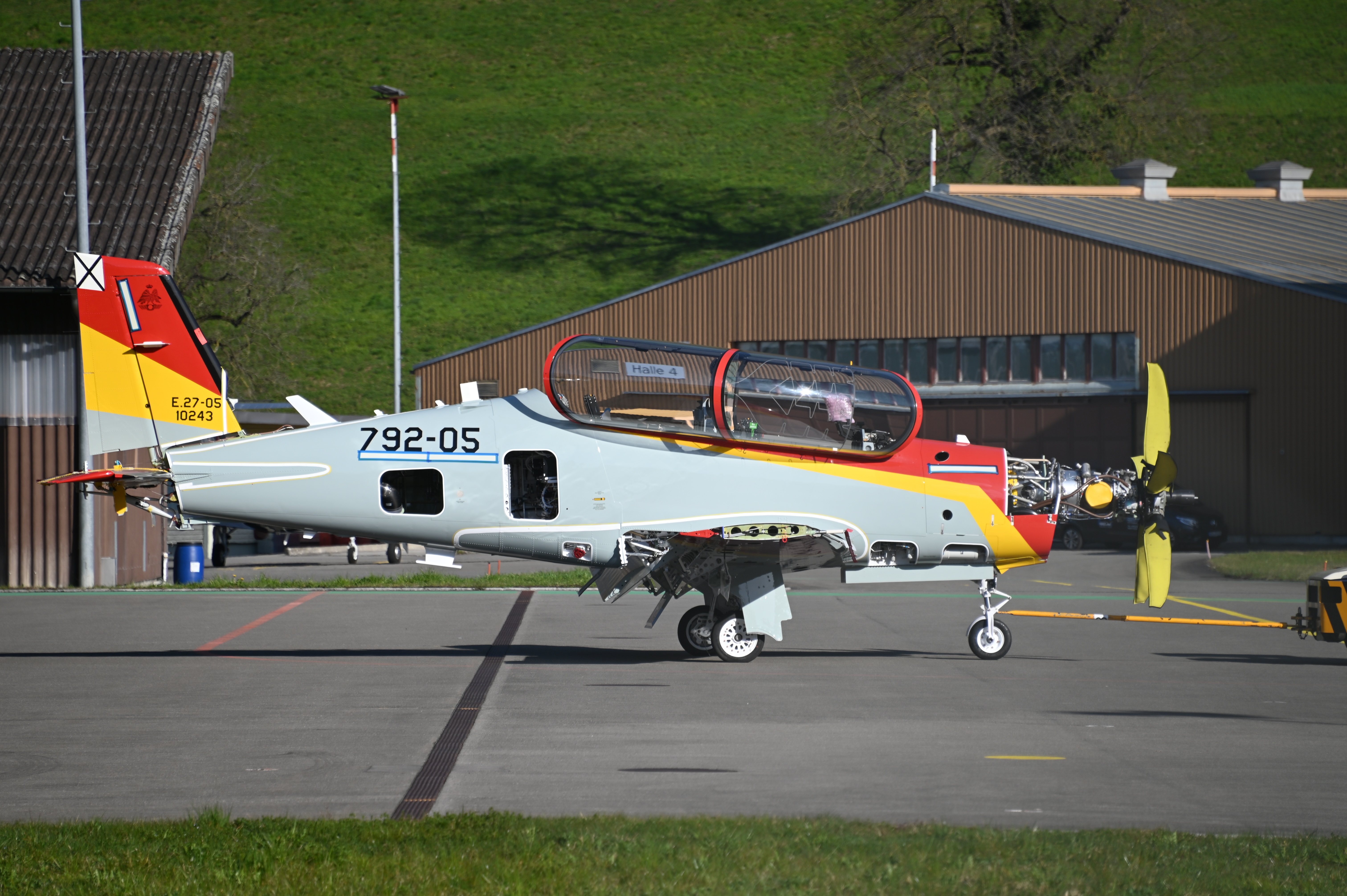Fifth Spanish Air Force PC-21 sighted