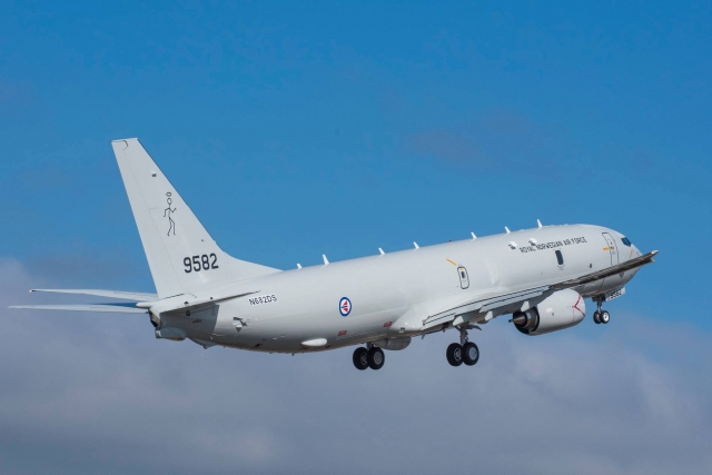 Norway RNoAF P 8A first flight 09aug21 640