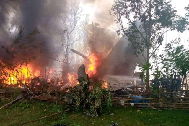 Philippines C 130H crash 640
