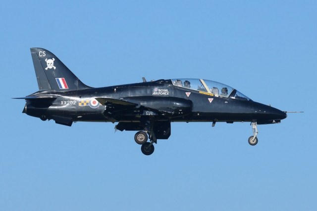 UK RAF Hawk XX202 EHLW 31Oct19 Richard Baas 640