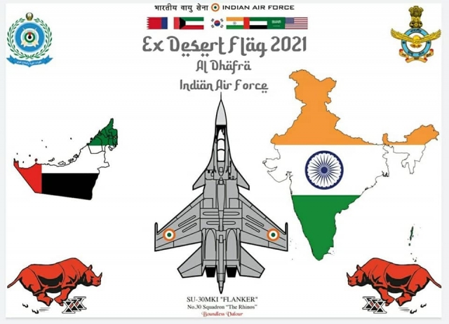 India IAF exercise Desert Flag 2021 640