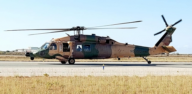 Jordan RJAF Austria UH 60L SO 3002 Larnaca 17may21 640