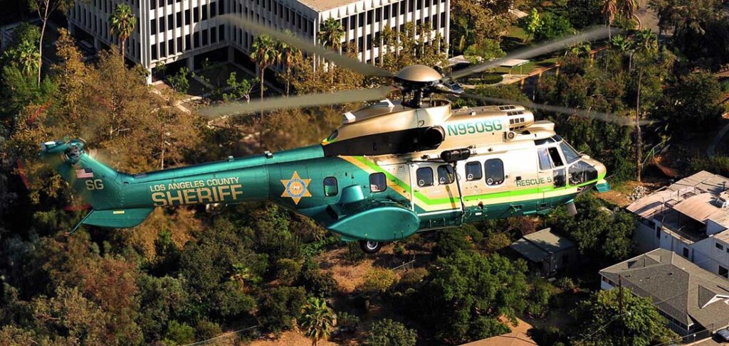 Super Puma crash in California
