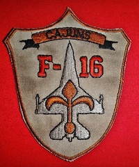 US 706th AGRS F 16 patch 320